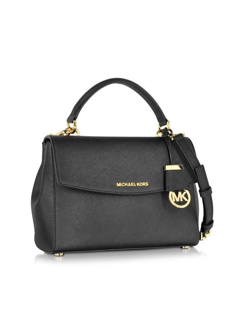 michael kors black handbag|michael kors small black handbag.